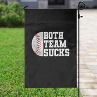 Funny Baseball Garden Flag Both Teams Sucks Meme