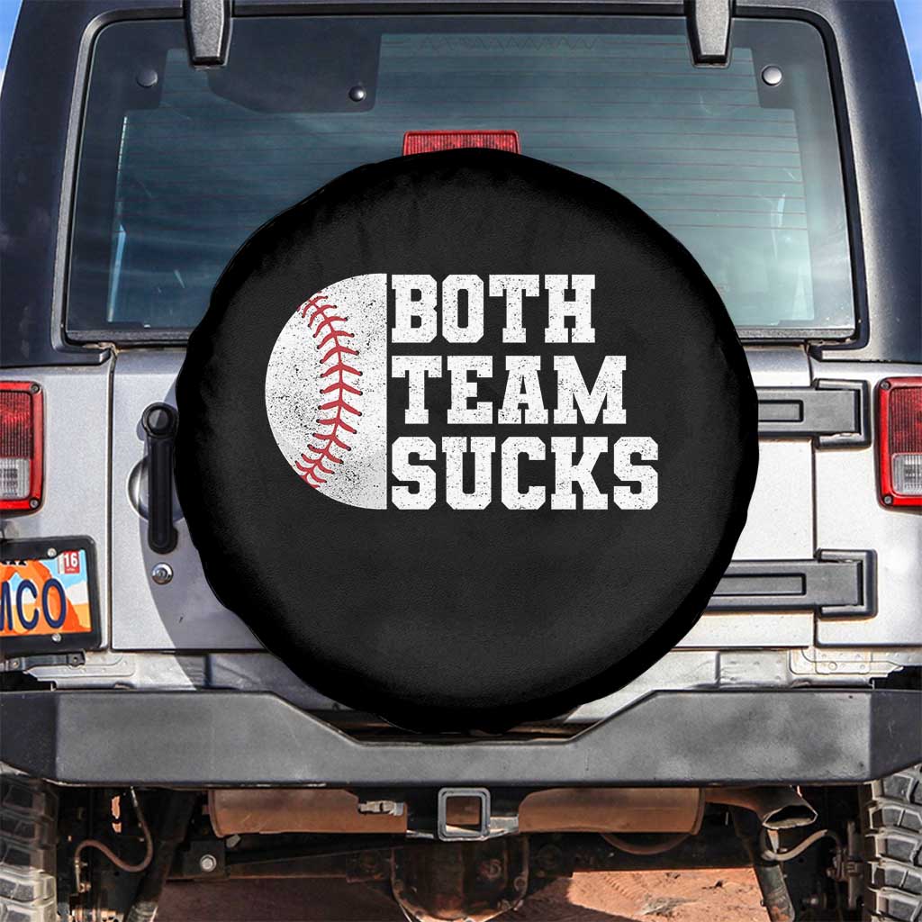 Funny Baseball Spare Tire Cover Both Teams Sucks Meme