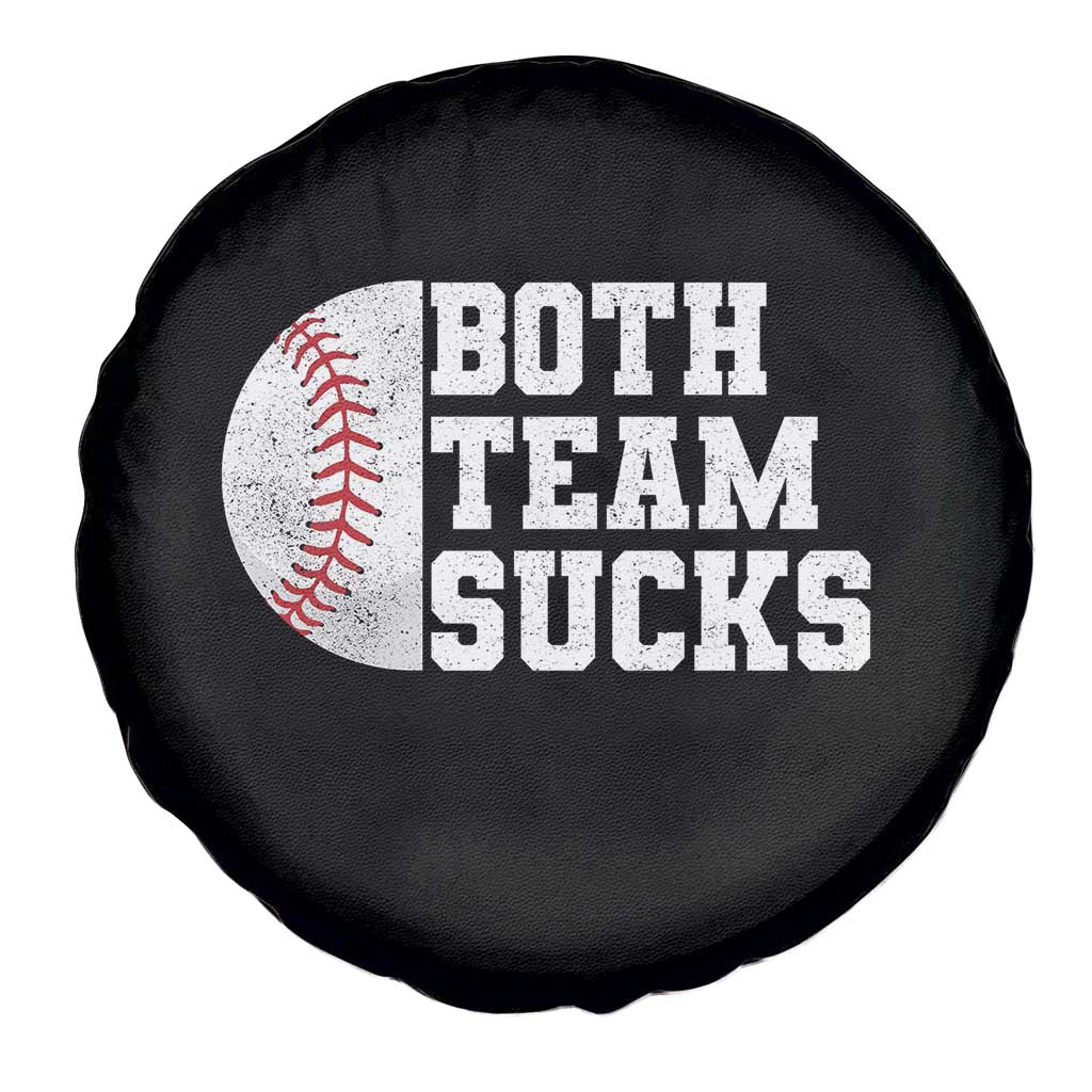 Funny Baseball Spare Tire Cover Both Teams Sucks Meme