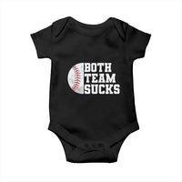 Funny Baseball Baby Onesie Both Teams Sucks Meme