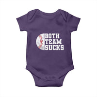 Funny Baseball Baby Onesie Both Teams Sucks Meme