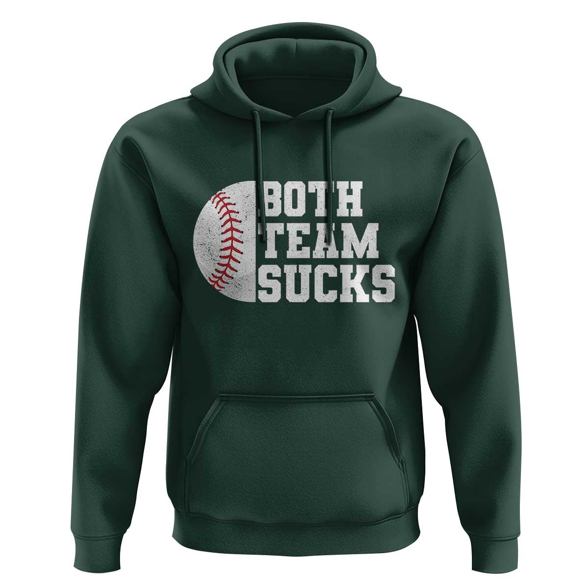 Funny Baseball Hoodie Both Teams Sucks Meme