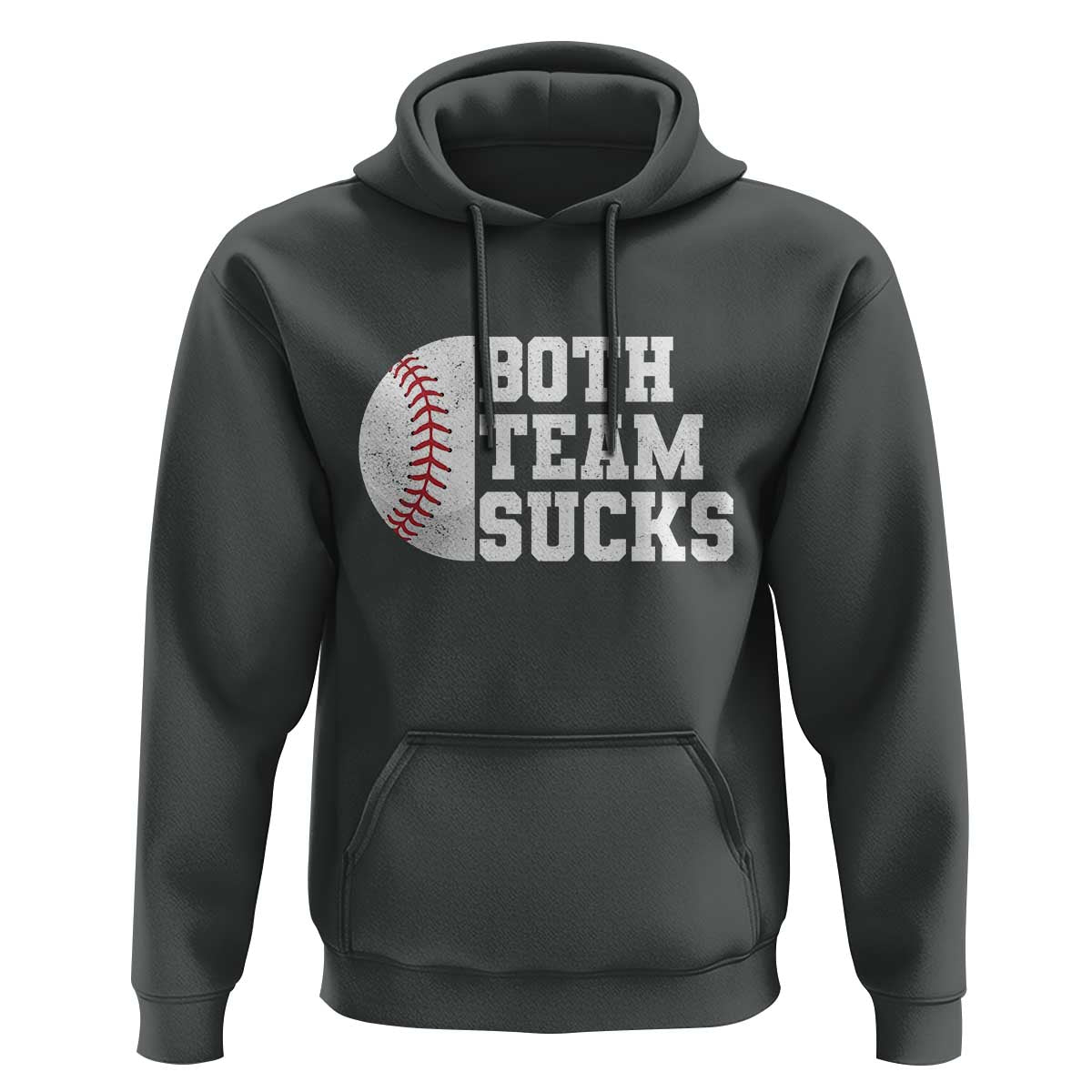 Funny Baseball Hoodie Both Teams Sucks Meme