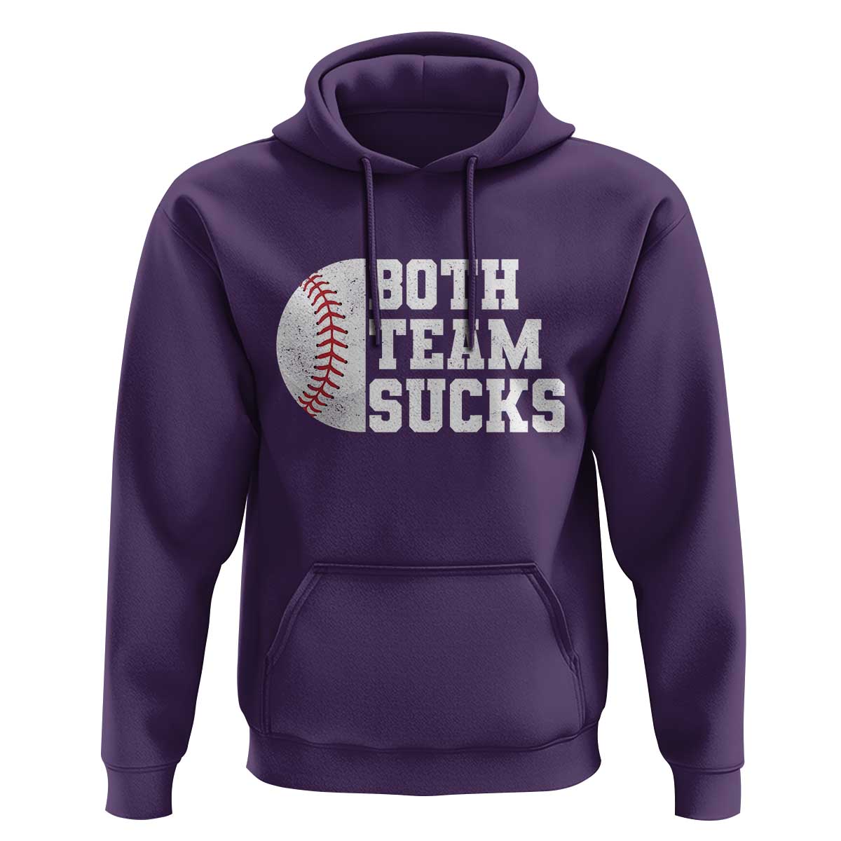 Funny Baseball Hoodie Both Teams Sucks Meme