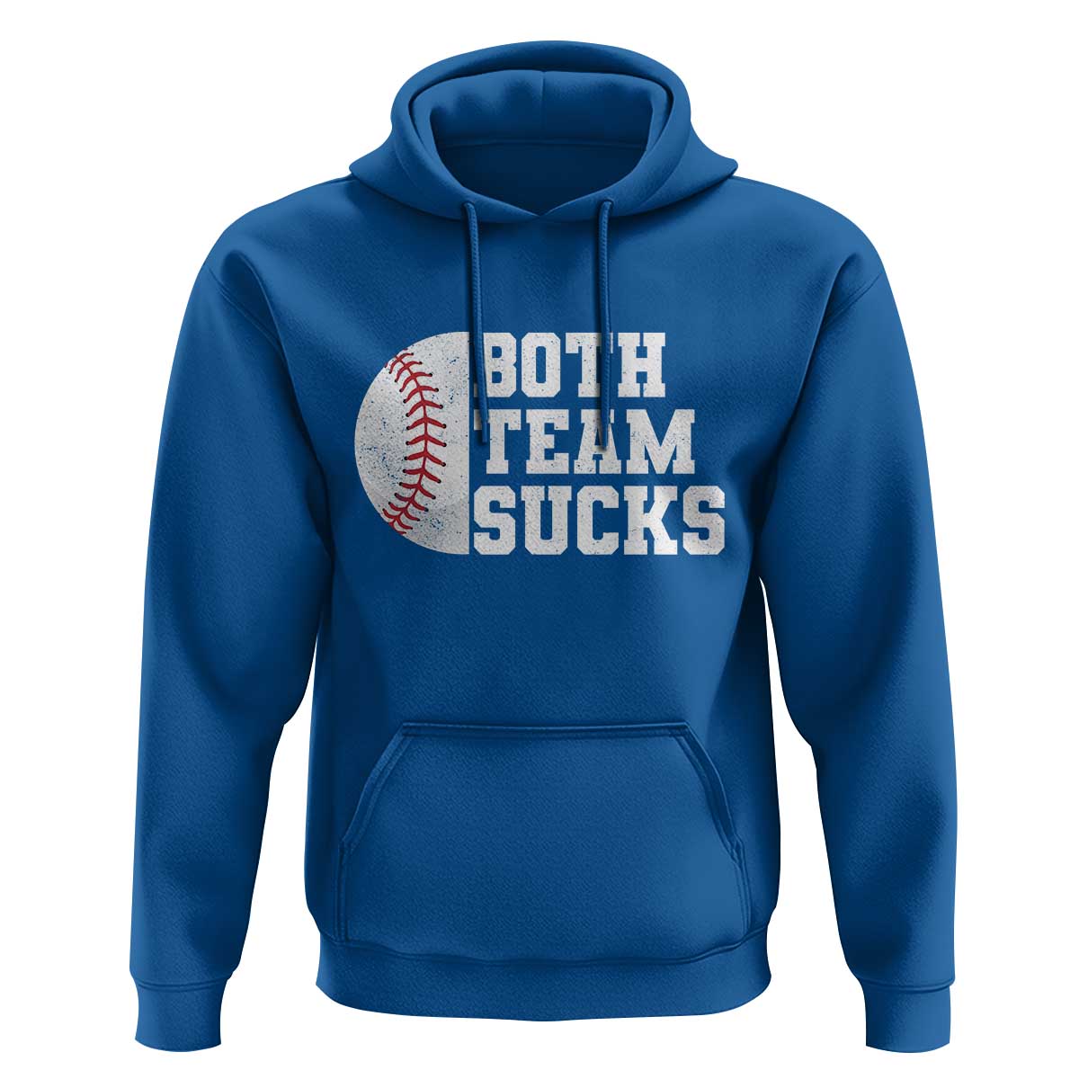 Funny Baseball Hoodie Both Teams Sucks Meme
