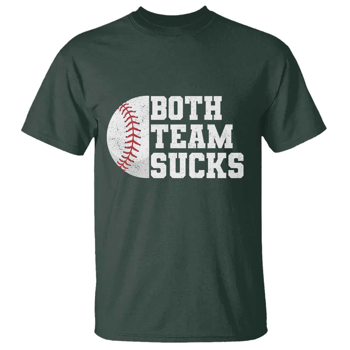 Funny Baseball T Shirt Both Teams Sucks Meme