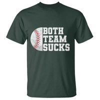 Funny Baseball T Shirt Both Teams Sucks Meme