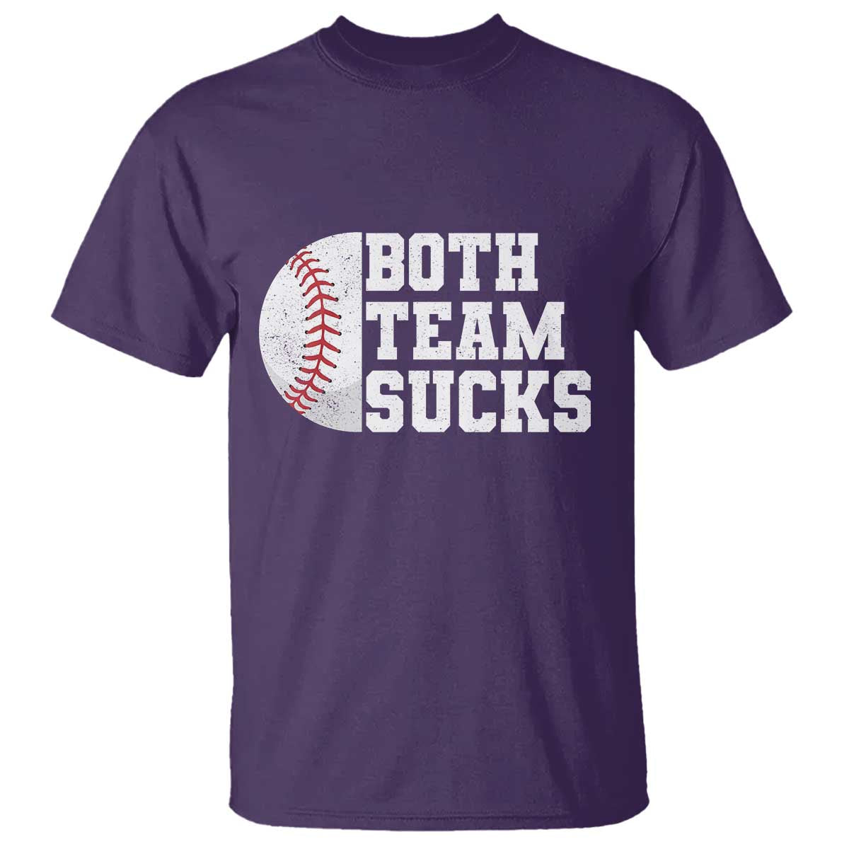 Funny Baseball T Shirt Both Teams Sucks Meme