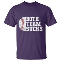 Funny Baseball T Shirt Both Teams Sucks Meme