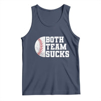 Funny Baseball Tank Top Both Teams Sucks Meme