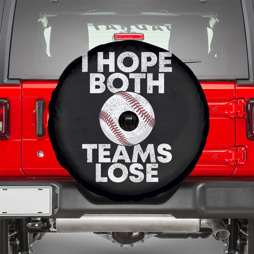 Funny Baseball Meme Spare Tire Cover I Just Hope Both Teams Lost