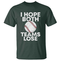 Funny Baseball Meme T Shirt I Just Hope Both Teams Lost