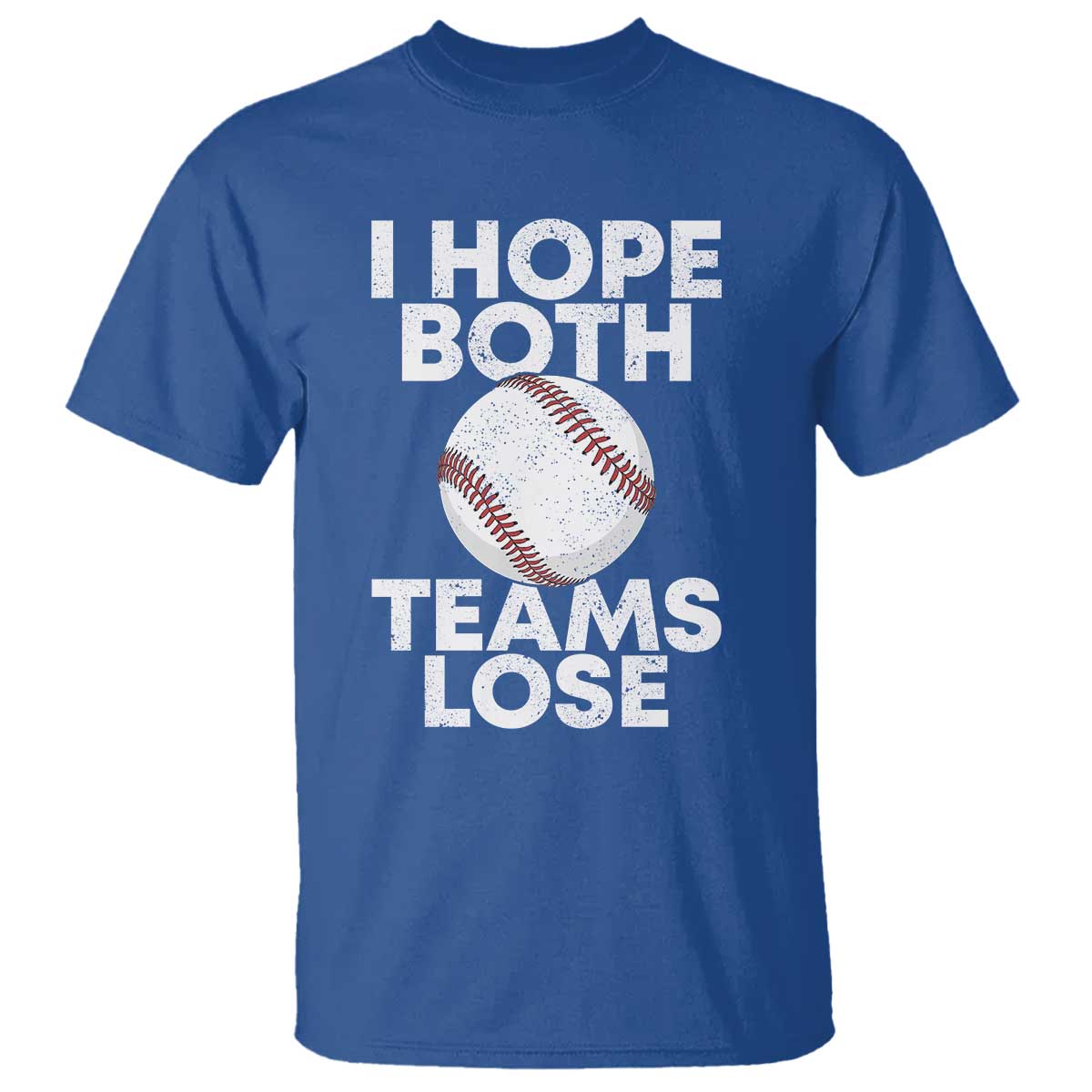 Funny Baseball Meme T Shirt I Just Hope Both Teams Lost