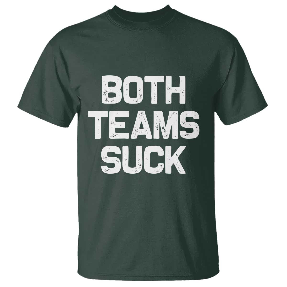 Both Team Sucks T Shirt Funny Game Day Sports Meme