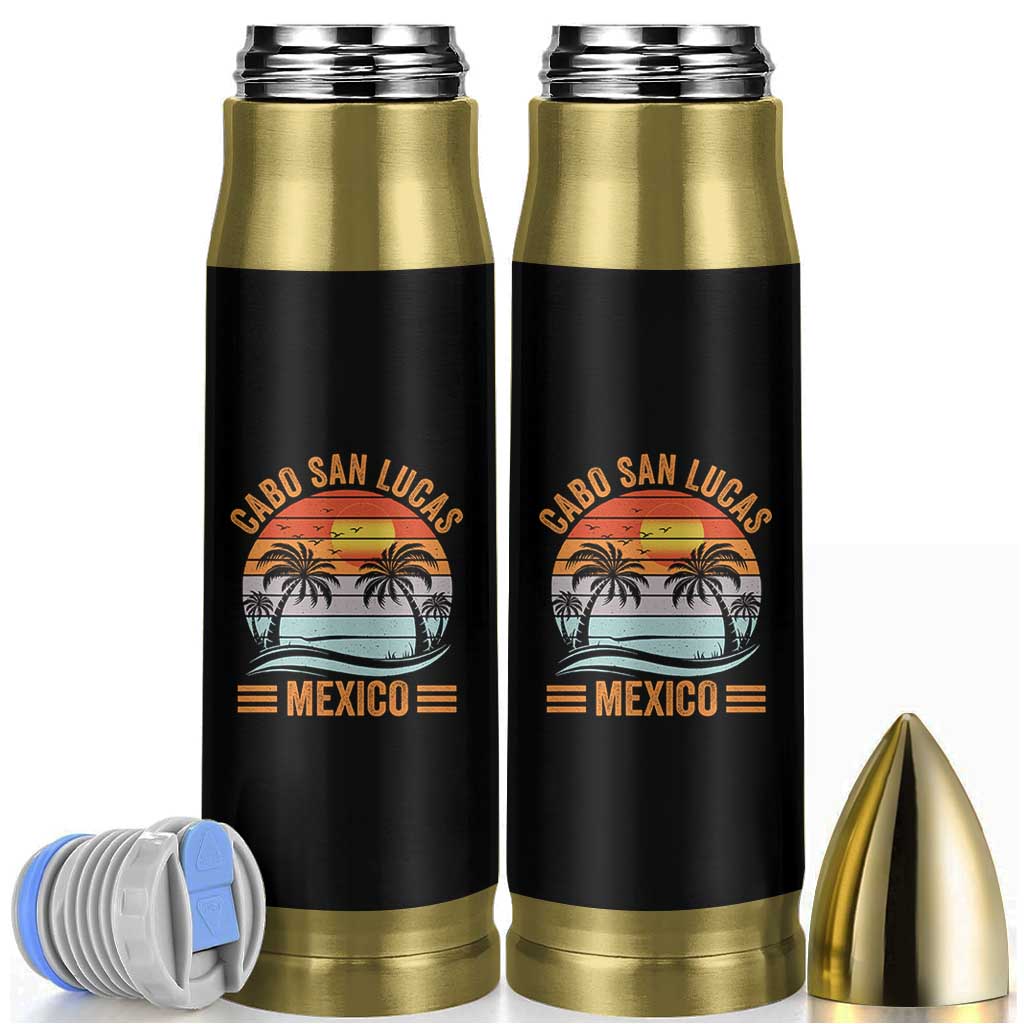 Cabo San Lucas Mexico Bullet Tumbler Beach Summer Vacation Family Trip Retro 70s - Wonder Print Shop