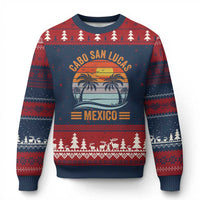 Cabo San Lucas Mexico Ugly Christmas Sweater Beach Summer Vacation Family Trip Retro 70s - Wonder Print Shop