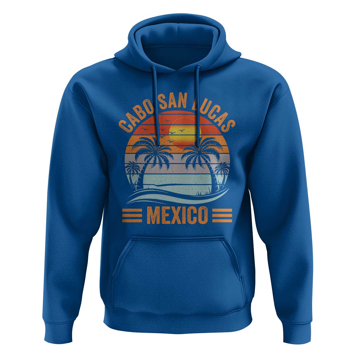 Cabo San Lucas Mexico Hoodie Beach Summer Vacation Family Trip Retro 70s - Wonder Print Shop