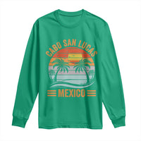 Cabo San Lucas Mexico Long Sleeve Shirt Beach Summer Vacation Family Trip Retro 70s - Wonder Print Shop