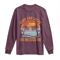 Cabo San Lucas Mexico Long Sleeve Shirt Beach Summer Vacation Family Trip Retro 70s - Wonder Print Shop