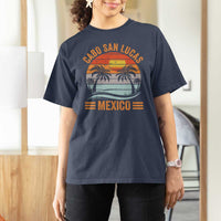 Cabo San Lucas Mexico T Shirt For Women Beach Summer Vacation Family Trip Retro 70s - Wonder Print Shop