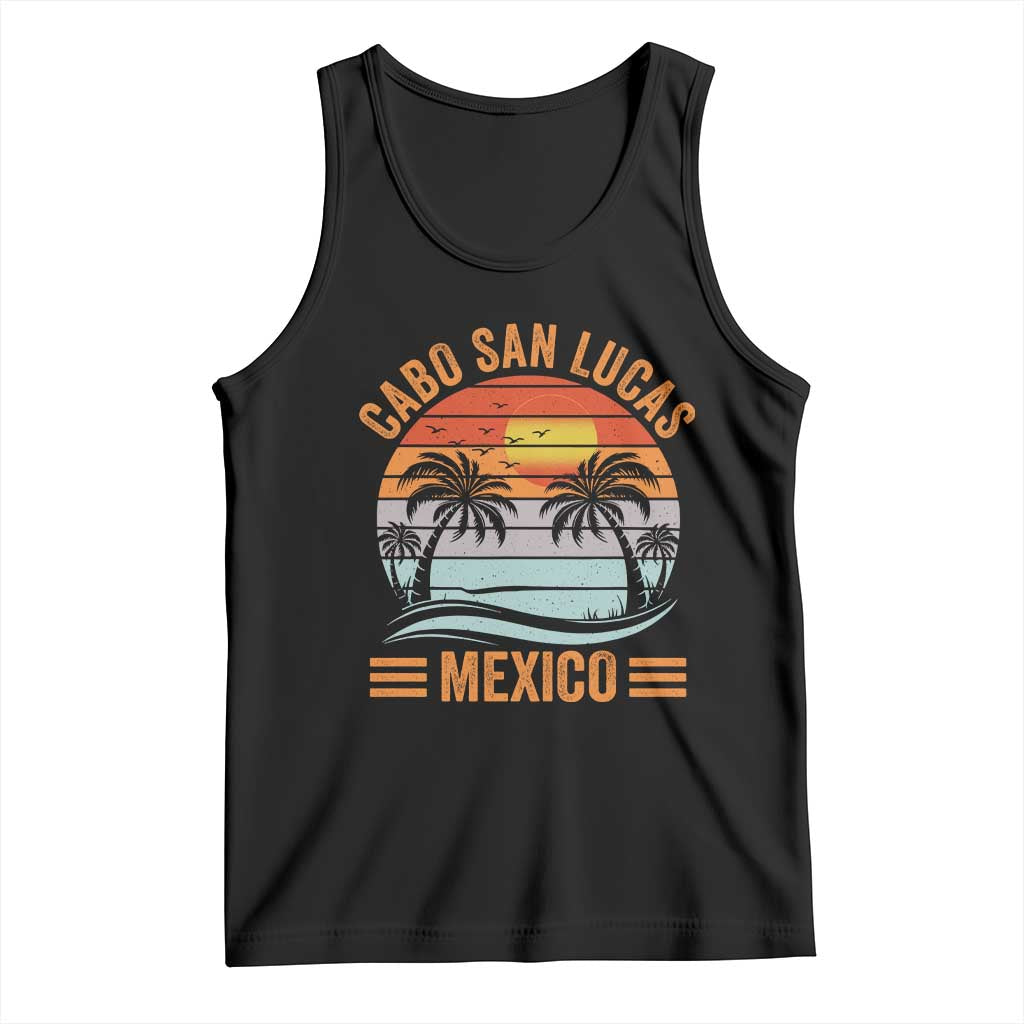 Cabo San Lucas Mexico Tank Top Beach Summer Vacation Family Trip Retro 70s - Wonder Print Shop