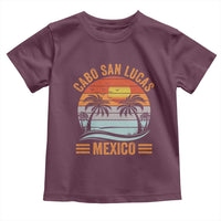 Cabo San Lucas Mexico Toddler T Shirt Beach Summer Vacation Family Trip Retro 70s - Wonder Print Shop