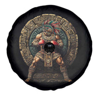Boxing Mexico Spare Tire Cover Aztec Warrior Mexican Dad Gifts