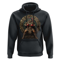 Boxing Mexico Hoodie Aztec Warrior Mexican Dad Gifts