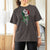 Skeleton Hand Holding Mexico Flag Rose T Shirt For Women Dia De Los Muertos