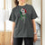 Skeleton Hand Holding Mexico Flag Rose T Shirt For Women Dia De Los Muertos