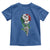Skeleton Hand Holding Mexico Flag Rose Toddler T Shirt Dia De Los Muertos