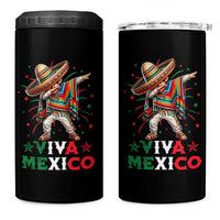 Mexican Boy Dabbing 4 in 1 Can Cooler Tumbler Poncho Cinco de Mayo Flag Viva Mexico