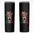 Mexican Boy Dabbing Skinny Tumbler Poncho Cinco de Mayo Flag Viva Mexico