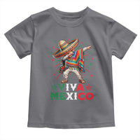 Mexican Boy Dabbing Toddler T Shirt Poncho Cinco de Mayo Flag Viva Mexico