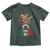 Mexican Boy Dabbing Toddler T Shirt Poncho Cinco de Mayo Flag Viva Mexico