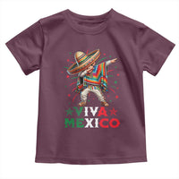 Mexican Boy Dabbing Toddler T Shirt Poncho Cinco de Mayo Flag Viva Mexico