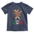 Mexican Boy Dabbing Toddler T Shirt Poncho Cinco de Mayo Flag Viva Mexico