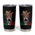 Mexican Boy Dabbing Tumbler Cup Poncho Cinco de Mayo Flag Viva Mexico