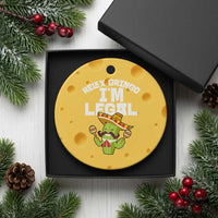 Funny Mexican Immigrant Ceramic Ornament Relax Gringo Im Legal Cinco De Mayo