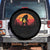 Retro Bigfoot Taco Spare Tire Cover Funny Cinco de Mayo Sasquatch Lovers