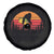 Retro Bigfoot Taco Spare Tire Cover Funny Cinco de Mayo Sasquatch Lovers