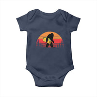 Retro Bigfoot Taco Baby Onesie Funny Cinco de Mayo Sasquatch Lovers