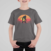 Retro Bigfoot Taco T Shirt For Kid Funny Cinco de Mayo Sasquatch Lovers