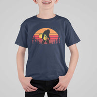 Retro Bigfoot Taco T Shirt For Kid Funny Cinco de Mayo Sasquatch Lovers
