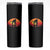 Retro Bigfoot Taco Skinny Tumbler Funny Cinco de Mayo Sasquatch Lovers