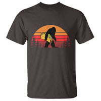 Retro Bigfoot Taco T Shirt Funny Cinco de Mayo Sasquatch Lovers