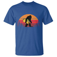 Retro Bigfoot Taco T Shirt Funny Cinco de Mayo Sasquatch Lovers
