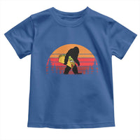 Retro Bigfoot Taco Toddler T Shirt Funny Cinco de Mayo Sasquatch Lovers