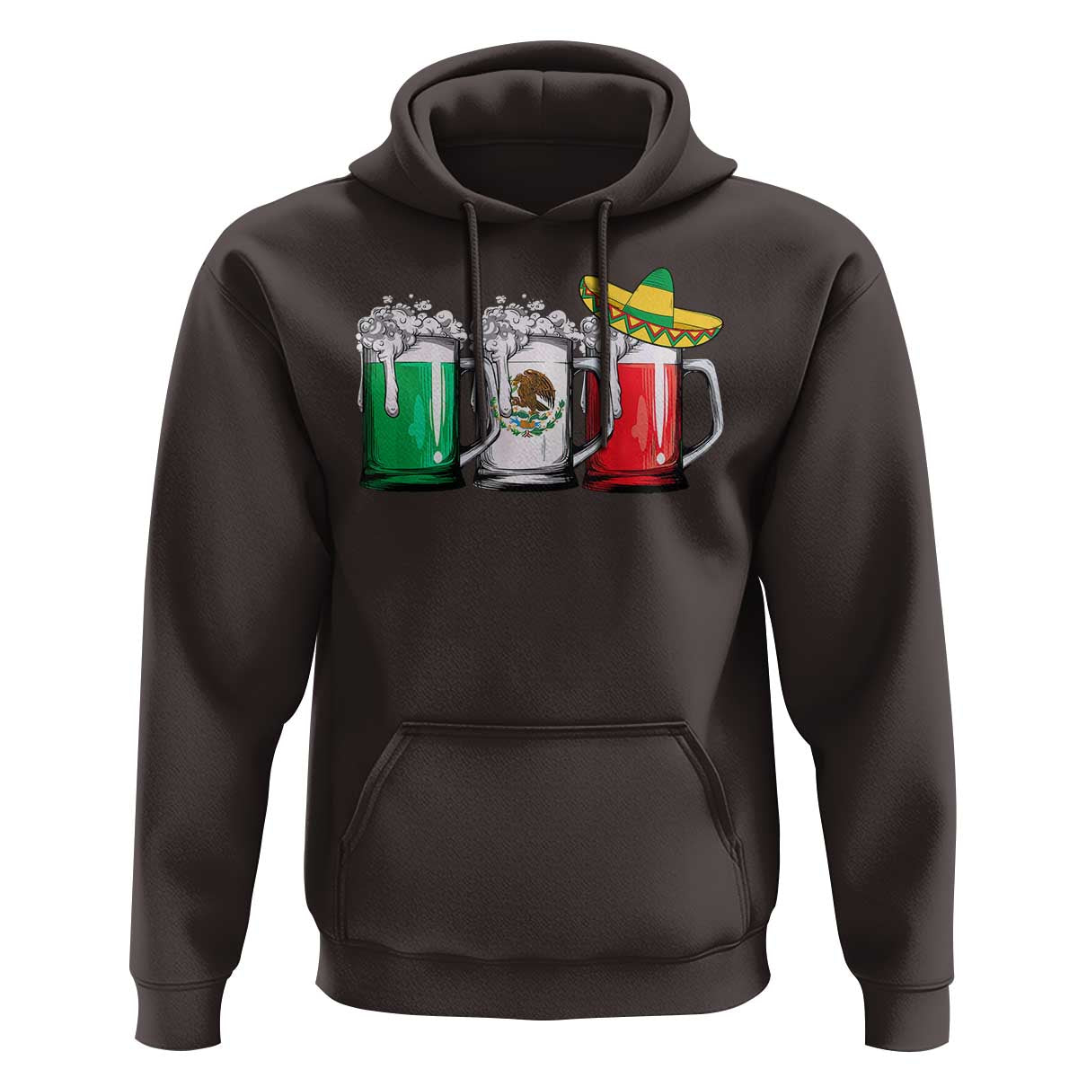 Funny Mexican Hoodie Mexico Beer Mexican Flag Sombrero Hat