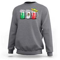Funny Mexican Sweatshirt Mexico Beer Mexican Flag Sombrero Hat
